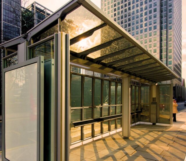 solar bus shelter lux aeterna